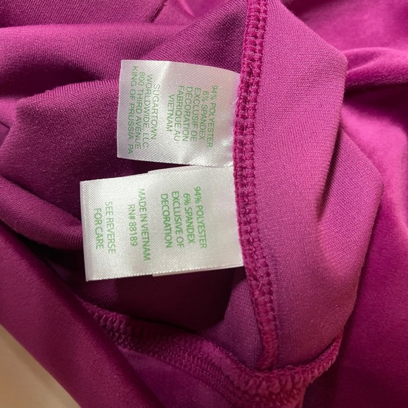Lilly Pulitzer Larina Velour Zip Hoodie Raspberry/Hot Pink Fits XL- XXL. NWT. - Picture 6 of 7